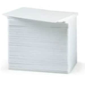 Tarjeta de identificación Zebra Premier - Imprimible - 53.85mm x 85.85mm Longitud - Blanco - Cloruro de Polivinilo (PVC) -