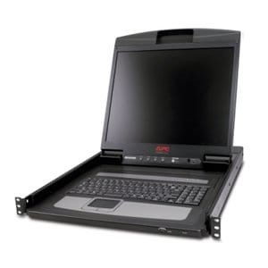APC by Schneider Electric AP5719 Consola de rack LCD - Almohadilla táctil (TouchPad) - 100 V AC, 240 V AC Voltaje de Entra