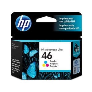 Cartucho de tinta HP 46 Inyección de tinta - Tricolor - Original - Inyección de tinta