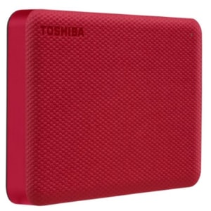 Disco Duro Pórtatil Toshiba Canvio Advance HDTCA20XR3AA - Externo - 2TB - Rojo - USB 3.0 - 1 Solamente