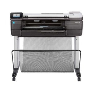 Impresora de gran formato de inyección de tinta HP Designjet T830 - Includes Impresora, Copiadora, Escáner - 609.60mm (24"