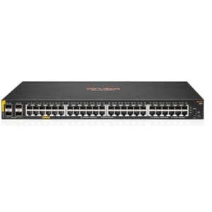 Aruba Conmutador Ethernet Aruba 6100 48 - 2 Capa compatible - Modular - 44.20W Power Consumption - Par trenzado, Fibra Ópt