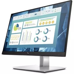 Monitor LCD HP E22 G4 22" Class Full HD - 16:9 - Negro, Plata - 54.6cm (21.5") Viewable - Tecnología conmutación en el mis