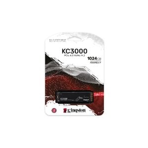 Unidad de estado sólido Kingston KC3000 - M.2 2280 Interno - 1TB - PCI Express NVMe (PCI Express NVMe 4.0 x4) - Computador