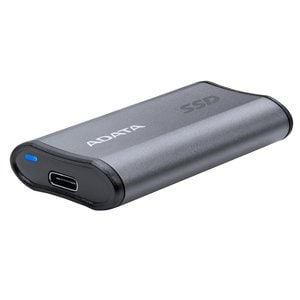 Unidad de estado sólido Pórtatil Adata Elite SE880 AELI-SE880-2TCGY - Externo - 2TB - Gris titanio - PlayStation, Portátil