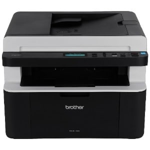 Impresora Láser Multifunción Brother DCP-1617NW - Monocromo - Copiadora/Impresora/Escáner - 21 ppm de impresión monocolor 