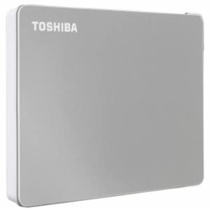 Disco Duro Pórtatil Toshiba Canvio Flex HDTX120XSCAA - Externo - 2TB - Plata - Tableta Dispositivo compatible - USB 3.0 - 