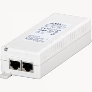 AXIS T8120 Midspan 15 W - Inyector PoE 15 watts, IEEE 802.3af, 10/100/1000 Mbps, 100 a 240 VAC
