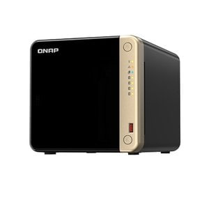 QNAP Turbo NAS TS-464-8G 4 x Total de compartimientos Sistema de almacenamiento SAN/NAS - 4GB Flash Memory Capacity - Inte