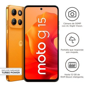 MOTO G15 4+256 NARANJA