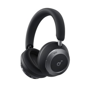 Auriculares soundcore Space One Pro Con cable/Inalámbrico Sobre la cabeza, Sobre la oreja Estéreo - Negro azabache - Binau