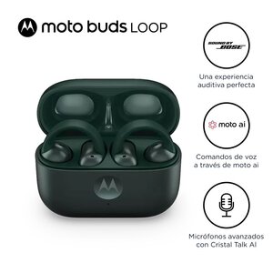 Auricular Motorola Mobility moto buds True Wireless Auricular Estéreo - Verde - Binaural - Abierto - Bluetooth