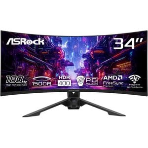 Asrock Kit MONITOR PG34QRT3A 34 + Cougar Mice Minos NEO RGB