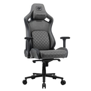 Gaming Chair Leather-like Fabric / Pushback Lumbar Suport System / 4D armrest Velvet Fabric Cover / Magnetic Neck Pillow