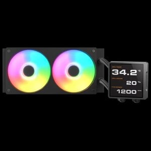 LIQUID COOLING POSEIDON VISTEK ARGB 240 BLACK