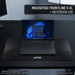 MOUSEPAD FRONTLINE II XL+NOTEBOOK E16