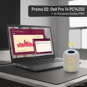 Promo 02 Dell Pro 14 PC14250 + 1 Parlante