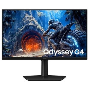 Monitor gaming LCD Samsung Odyssey G4 S25HG400EN 25" Clase Full HD - 16:9 - Negro - 63.5cm (25") Viewable - IPS rápido - 1920 x 1080 - 16,7 Millones de colores - 240cd/m² - 1ms - 300Hz Frecuencia de actualización - Giratoria, Altura, Pivote, Inclinable - HDMI - DisplayPort - Compatible con Montura VESA