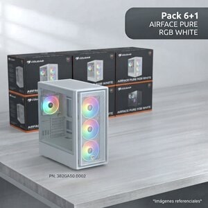 Pack 6+1 AIRFACE PURE RGB WHITE