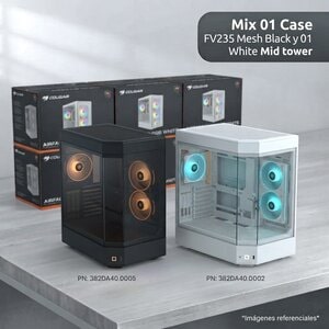 Mix 1 FV235 Mesh Black y1 White Midtower