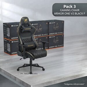 Pack 3 "ARMOR ONE V2 BLACK F� "