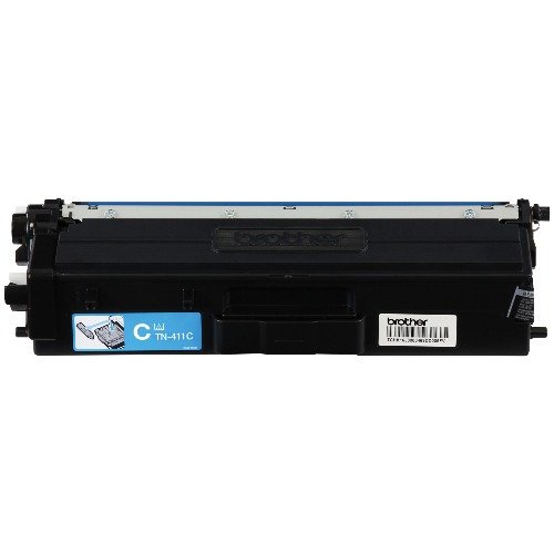 Cartucho de tóner Brother TN-411C Láser - Azul ciánico - Original - 1 - Láser - 1800 Páginas - 1 Paquete(s)