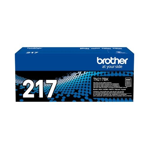 Cartucho de tóner Brother TN217BK Alto Rendimiento Láser - Negro - Original