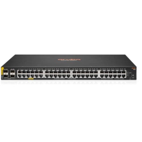 Aruba Conmutador Ethernet Aruba 6100 48 - 2 Capa compatible - Modular - 44.20W Power Consumption - Par trenzado, Fibra Ópt