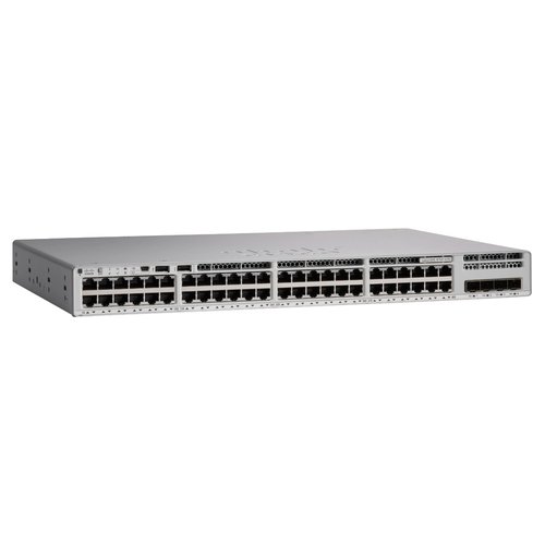 Cisco Catalyst 9200 C9200L-48P-4G 48 Puertos Gestionable Conmutador de nivel 3 - 3 Capa compatible - Modular - 4 Ranuras S