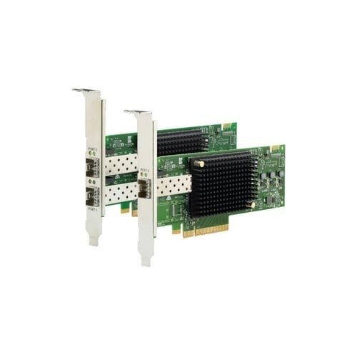 Adaptador Host Bus de canal fibra Lenovo - Tarjeta enchufable - PCI Express 3.0 x8 - 2 x Total Fibre Channel Port(s) - SFP