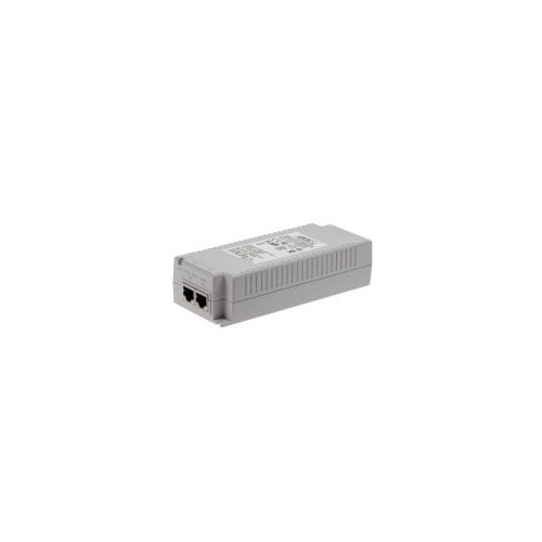 AXIS T8134 60 W Midspan - Inyector PoE 60 watts, hasta 2 veces IEEE 802.3at, 10/100/1000 Mbps, 100 a 240 VAC