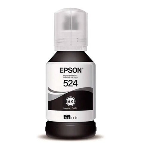 Kit de Relleno de Tinta Epson T524 - Negro - Inyección de tinta - 7500 Páginas