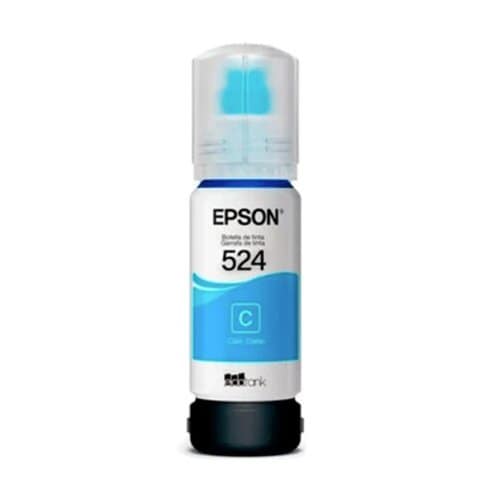 Kit de Relleno de Tinta Epson T524 - Azul ciánico - Inyección de tinta - 7500 Páginas