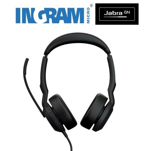 Auriculares Jabra Evolve2 50 Con cable/Inalámbrico Sobre la oreja Estéreo - Binaural - Supra-aural - 3000cm - Bluetooth - 