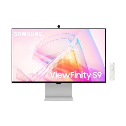 Monitor LCD inteligente Samsung ViewFinity S9 S27C900PAN 27" Class Cámara Web 5K - 16:9 - Plata - 68.6cm (27") Viewable - 