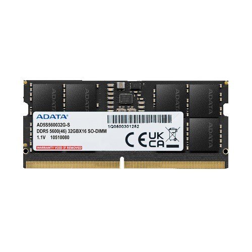 Módulo RAM Adata para Computador, Portátil - 16GB - DDR5-5600/PC5-44800 DDR5 SDRAM - 5600MHz - CL46 - 1.10V - ECC en matri