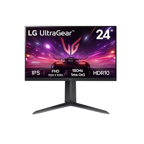Monitor gaming LCD LG UltraGear 24GS65F-B 24" Class Full HD - 16:9 - 60.5cm (23.8") Viewable - Tecnología conmutación en e