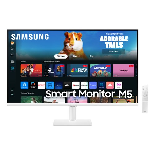 Monitor LED inteligente Samsung S27DM501EL 27" Class Full HD - 16:9 - Blanco - 68.6cm (27") Viewable - Vertical Alignment 