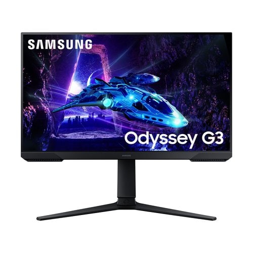 Monitor gaming LCD Samsung Odyssey G3 S24DG300EL 24" Class Full HD - 16:9 - Negro - 61cm (24") Viewable - Vertical Alignme