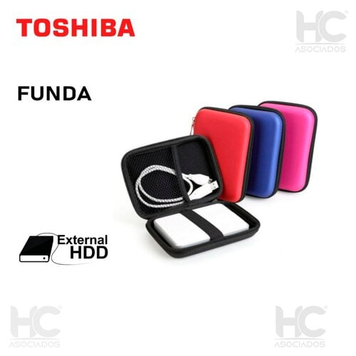 PROMO FUNDA DISCOS EXTERNOS AZUL