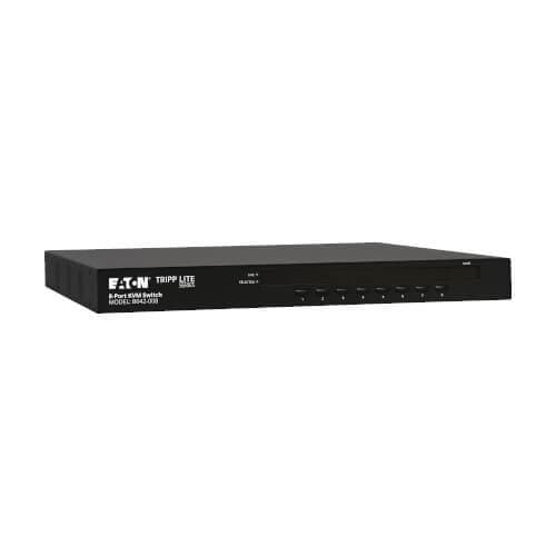 Tripp Lite series B042-008 Conmutador KVM - 8 Computador(es) - 2048 x 1536 - 1U - Montable en bastidor