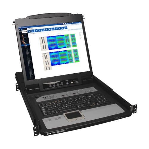 Tripp Lite series NetDirector B020-U08-19-K Consola de rack LCD Conmutador KVM - Conforme con normas TAA - 8 Computador(es