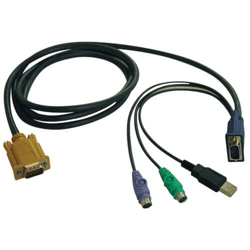 Tripp Lite series P778-006 1.83m Cable KVM - Negro
