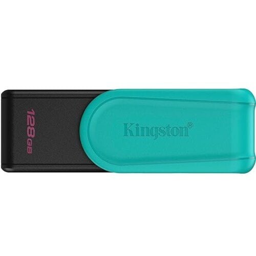 Flash USB DataTraveler Exodia 128GB PORTABLE USB 3.2 GEN 1 (Negro/Turquesa)