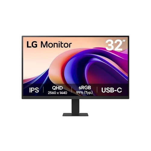 Monitor LED 32" IPS QHD 100Hz, HDMI, USB-C Borderless