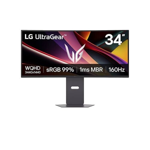 Monitor gaming LCD LG UltraGear 34G600A-B 34" Class UW-QHD Pantalla curva - 21:9 - 86.4cm (34") Viewable - Vertical Alignm