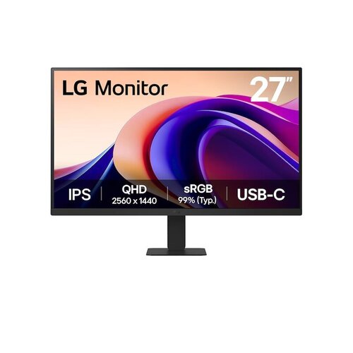 Monitor LED 27" IPS QHD 100Hz, HDMI, USB-C Borderless