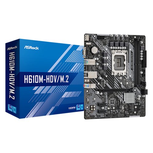 H610M-HDV M.2 1700 SOCKET 2 DDR4 + PAD MOUSE ASROCK