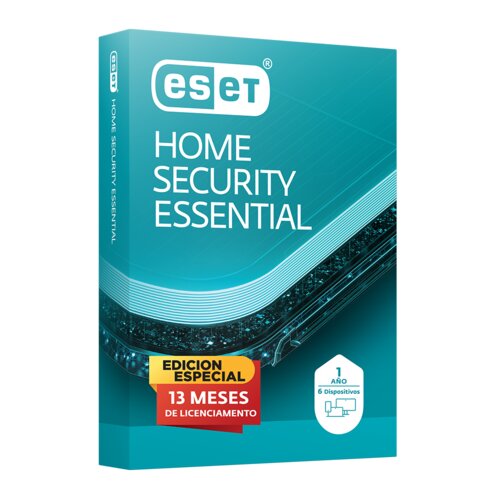 ESET HOME SECURITY ESSENTIAL 2026 6 DISP 13 MESES FISICO