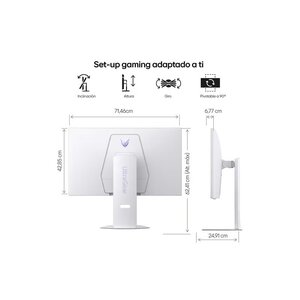 Monitor LCD inteligente para juegos LG UltraGear 32G810SA-W 32" Class 4K UHD - 16:9 - 80cm (31.5") Viewable - Tecnología c